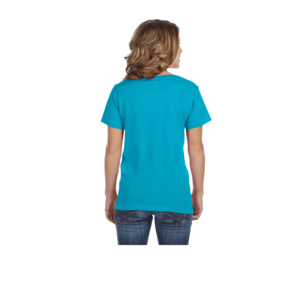 Gildan Ladies' SoftStyle T-Shirt G64VL - Image 2